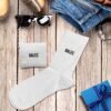 Chaussettes blanche " BALEC" homme