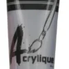 Acrylique mate doré ou argenté
