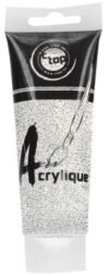 Acrylique pailletée