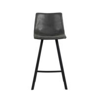 Chaise de comptoir 'Ozan' Noir