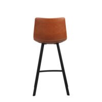 Chaise de comptoir 'Ozan' Cognac