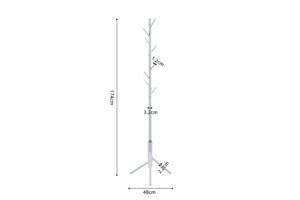 Porte-manteau 'Kassie' Blanc