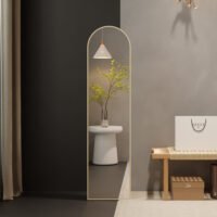 Miroir 'Rosalie' 160x40 Chêne vieilli