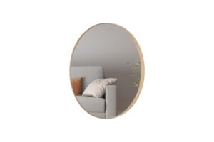 Miroir 'Ria' 80x80 Chêne vieilli
