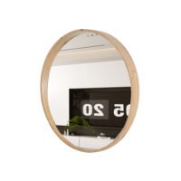 Miroir 'Roxy' 80x80 Chêne vieilli
