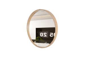 Miroir 'Roxy' 80x80 Chêne vieilli