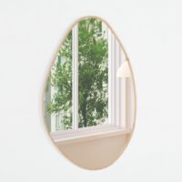 Miroir 'Rana' 80x50 Chêne vieilli