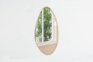 Miroir 'Rana' 80x50 Chêne vieilli