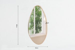 Miroir 'Rana' 80x50 Chêne vieilli