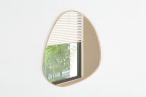 Miroir 'Roza' 80x60 Chêne vieilli