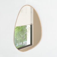 Miroir 'Roza' 80x60 Chêne vieilli