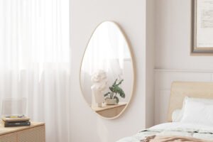 Miroir 'Romi' 80x50 Chêne vieilli