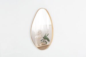 Miroir 'Romi' 80x50 Chêne vieilli