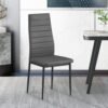 Set de 4 chaises 'Cato/Kenzo' Gris
