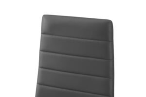 Set de 4 chaises 'Cato/Kenzo' Gris