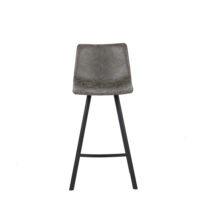 Chaise de comptoir 'Ozan' Gris
