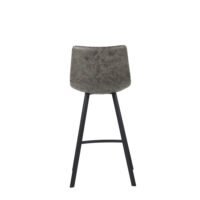 Chaise de comptoir 'Ozan' Gris