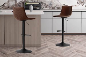 Tabouret de bar 'Trevi' Brun