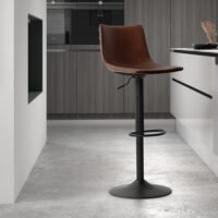 Tabouret de bar 'Trevi' Brun