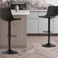 Tabouret de bar 'Trevi' Noir