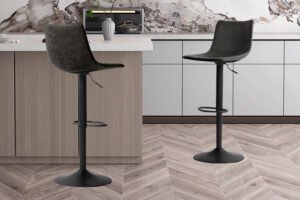 Tabouret de bar 'Trevi' Noir