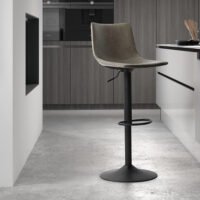 Tabouret de bar 'Trevi' Gris
