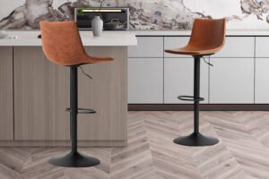 Tabouret de bar 'Trevi' Cognac