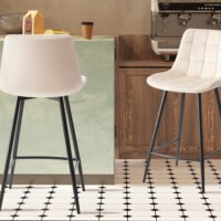 Chaise de comptoir 'Juta' Beige