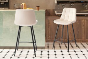 Chaise de comptoir 'Juta' Beige