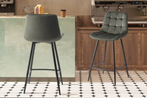 Chaise de comptoir 'Juta' Vert