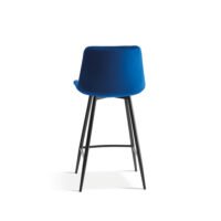 Chaise de comptoir 'Juta' Bleu