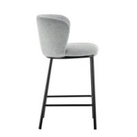 Chaise de comptoir 'Arthur' Gris clair