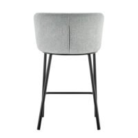 Chaise de comptoir 'Arthur' Gris clair