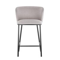 Chaise de comptoir 'Arthur' Beige