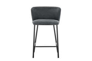 Chaise de comptoir 'Arthur' Gris foncé