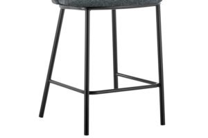 Chaise de comptoir 'Arthur' Gris foncé