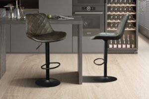 Tabouret de bar 'Madrid' Brun foncé
