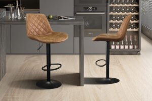 Tabouret de bar 'Madrid' Cognac