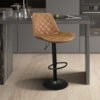 Tabouret de bar 'Madrid' Cognac