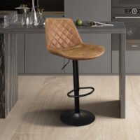 Tabouret de bar 'Madrid' Cognac
