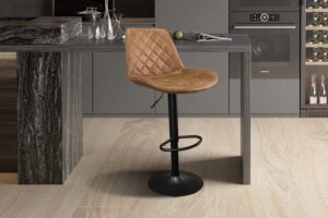 Tabouret de bar 'Madrid' Cognac