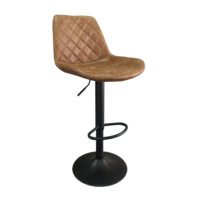 Tabouret de bar 'Madrid' Cognac