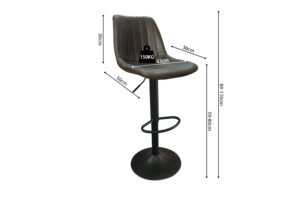 Tabouret de bar 'Barcelona' Brun foncé