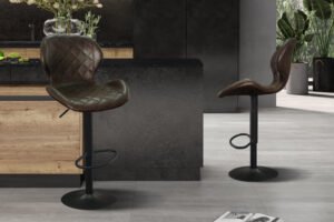 Tabouret de bar 'Malaga' Brun foncé