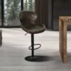 Tabouret de bar 'Malaga' Brun foncé