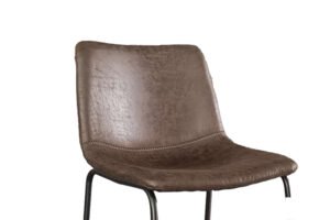 Chaise de comptoir 'Mancia' Brun foncé