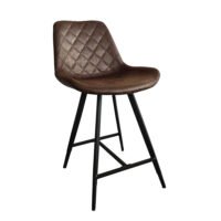 Chaise de comptoir 'Alicante' Brun foncé