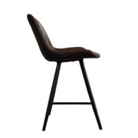 Chaise de comptoir 'Alicante' Brun foncé
