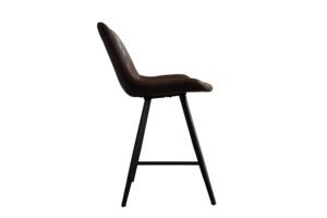 Chaise de comptoir 'Alicante' Brun foncé