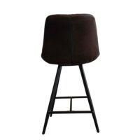Chaise de comptoir 'Alicante' Brun foncé
